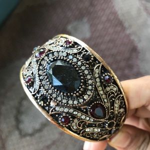 The Regal Mediterranean Cuff Bejewelled Bracelet